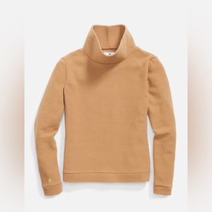Dudley Stephens Greenpoint Turtleneck | vello fleece size medium camel